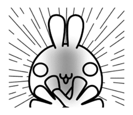 THE RABBIT STICKER 4 sticker #10130765