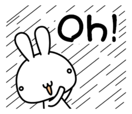 THE RABBIT STICKER 4 sticker #10130781