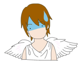 Angel, sometimes Devil sticker #10130803