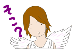 Angel, sometimes Devil sticker #10130805