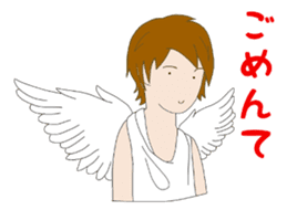 Angel, sometimes Devil sticker #10130818