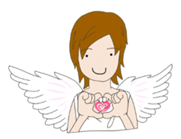 Angel, sometimes Devil sticker #10130831