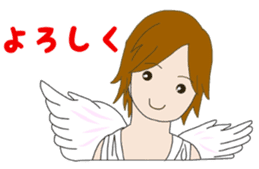 Angel, sometimes Devil sticker #10130832