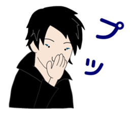 Angel, sometimes Devil sticker #10130836