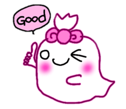 Ghost of Pink Ribbon sticker #10130880