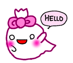 Ghost of Pink Ribbon sticker #10130883
