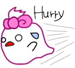 Ghost of Pink Ribbon sticker #10130885