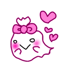 Ghost of Pink Ribbon sticker #10130887