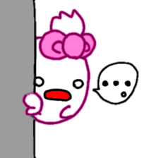 Ghost of Pink Ribbon sticker #10130888