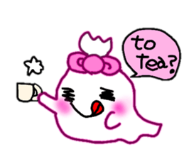 Ghost of Pink Ribbon sticker #10130889
