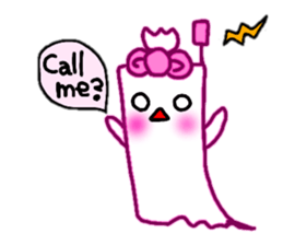 Ghost of Pink Ribbon sticker #10130890