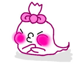 Ghost of Pink Ribbon sticker #10130892
