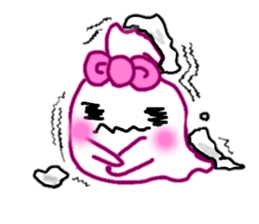 Ghost of Pink Ribbon sticker #10130894