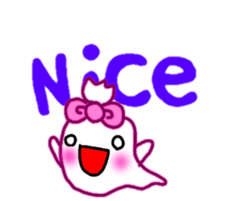 Ghost of Pink Ribbon sticker #10130895