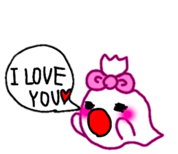 Ghost of Pink Ribbon sticker #10130898