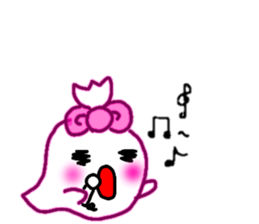 Ghost of Pink Ribbon sticker #10130900