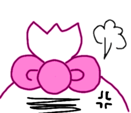 Ghost of Pink Ribbon sticker #10130901