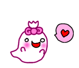 Ghost of Pink Ribbon sticker #10130904