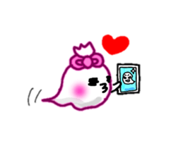 Ghost of Pink Ribbon sticker #10130915