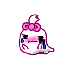 Ghost of Pink Ribbon sticker #10130917