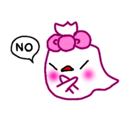 Ghost of Pink Ribbon sticker #10130918