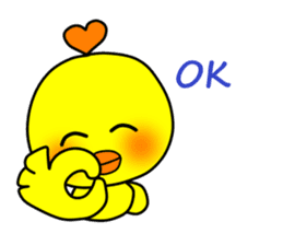 PIKO of a chick(English version) sticker #10130940
