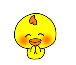 PIKO of a chick(English version) sticker #10130944