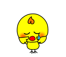 PIKO of a chick(English version) sticker #10130945