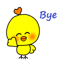 PIKO of a chick(English version) sticker #10130956