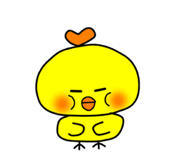 PIKO of a chick(English version) sticker #10130958
