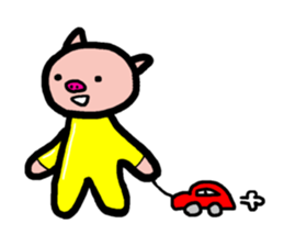 Zabu-ton sticker #10131503