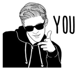 3 Letters Boys sticker #10131681