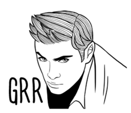 3 Letters Boys sticker #10131689