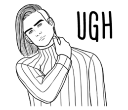 3 Letters Boys sticker #10131696