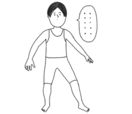 Professing manliness sticker #10131828