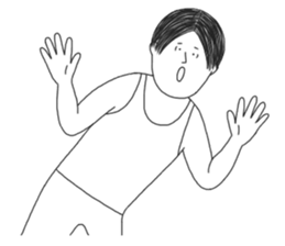 Professing manliness sticker #10131839