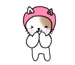 little red riding hood cat534 sticker #10132250