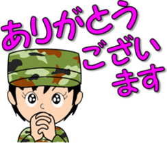 Camouflage Girl 2 [senior-junior] sticker #10132334