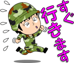 Camouflage Girl 2 [senior-junior] sticker #10132345