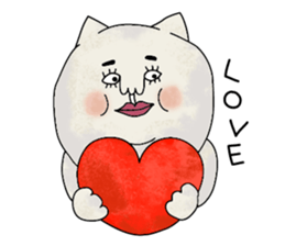 Cat and mouse. sticker #10132453