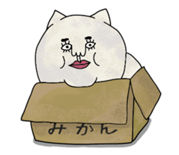 Cat and mouse. sticker #10132470