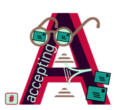 chat font feeLings suitcase aLL CAPS sticker #10133320