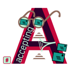 chat font feeLings suitcase aLL CAPS sticker #10133320