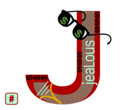 chat font feeLings suitcase aLL CAPS sticker #10133329