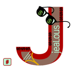 chat font feeLings suitcase aLL CAPS sticker #10133329