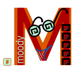 chat font feeLings suitcase aLL CAPS sticker #10133332