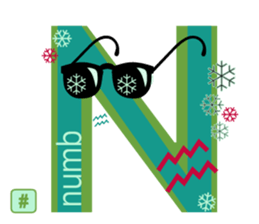 chat font feeLings suitcase aLL CAPS sticker #10133333