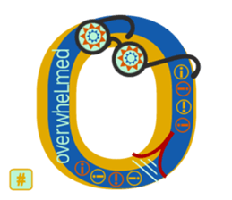 chat font feeLings suitcase aLL CAPS sticker #10133334