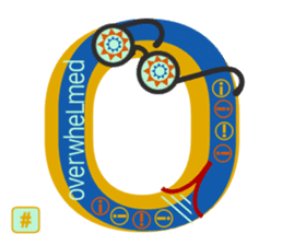 chat font feeLings suitcase aLL CAPS sticker #10133334