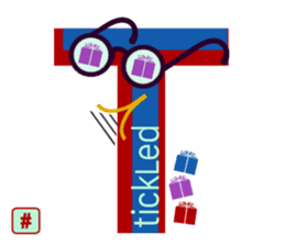 chat font feeLings suitcase aLL CAPS sticker #10133339